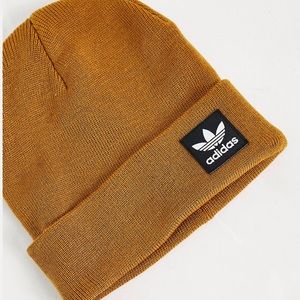 Adidas originals groove beanie hat in burnt orange